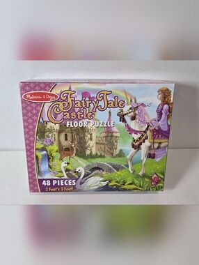 Melissa & Doug Fairy Tale Castle Floor Puzzle